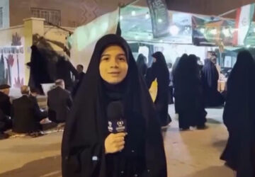 فعالیت نوجوانان در موکب محلی در قم