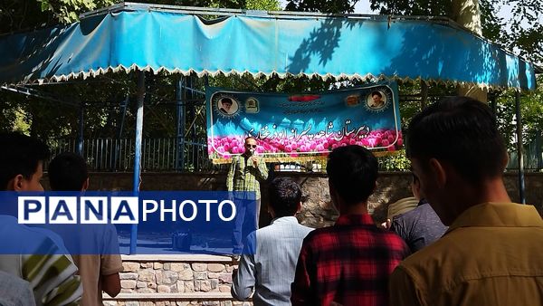 اولین صبحگاه پایه دهمی دبیرستان شاهد ابوذر غفاری نیشابور 