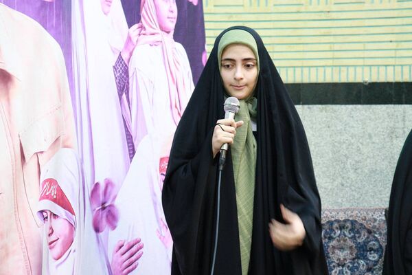 مراسم اعتکاف در مسجد ابوذر منطقه ۱۴ تهران 