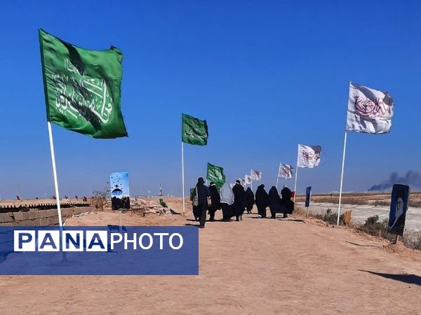 سفر دانش‌آموزان دختر ناحیه۶ مشهد به راهیان نور