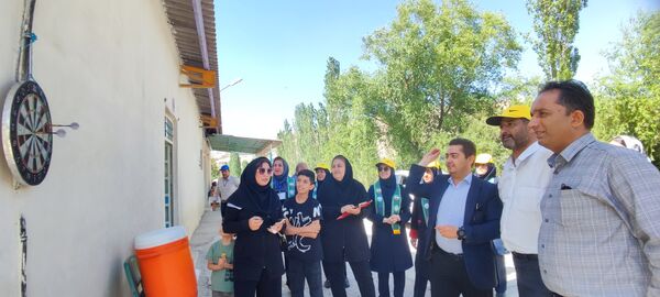 برگزاری مسابقات دارت در اردوی یک روزه مربیان پیشتاز سدبارزو شهرستان شیروان