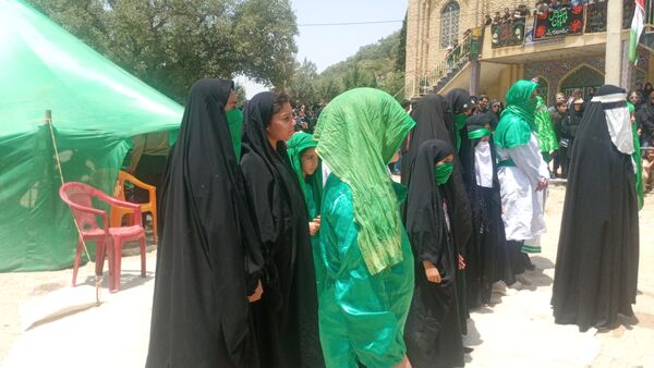 مراسم عاشورای حسینی در امام زاده حسن(ع) یاسوج