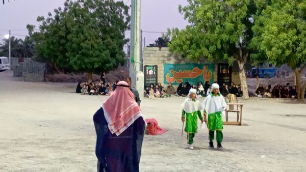 مراسم تعزیه‌‌‌خوانی دو طفلان زینب
