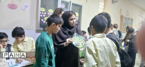 بازارچه مدارس غیر دولتی سما شهرستان بجنورد 