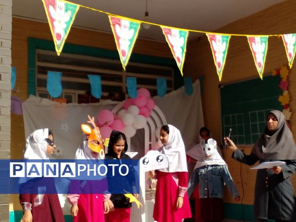 جشن نیمه‌شعبان در دبستان مریم؛ تجلی شادی، خلاقیت و ارادت به امام زمان(عج)