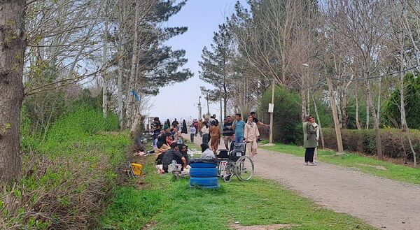 آیین باستانی سیزده بدر در دهکده ی  چوبی نیشابور