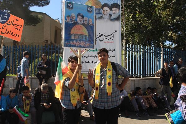 راهپیمایی 13 آبان در کرمان