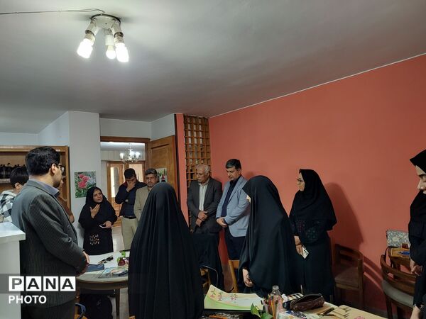 ورکشاپ هنری" نقش آفرین باش" کانون فرهنگی تربیتی ۱۵ خرداد ناحیه سه مشهد