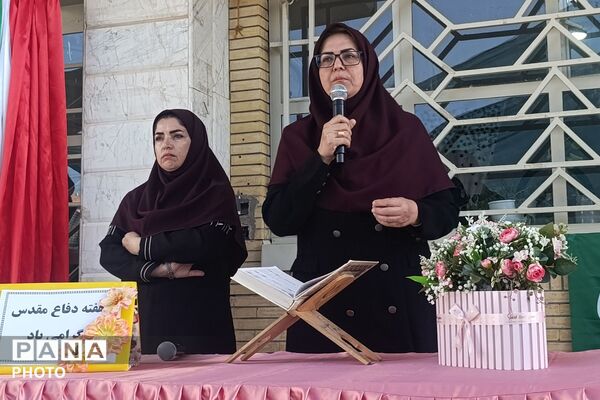 زنگ مهر و ایثار در دبیرستان مهر نیشابور