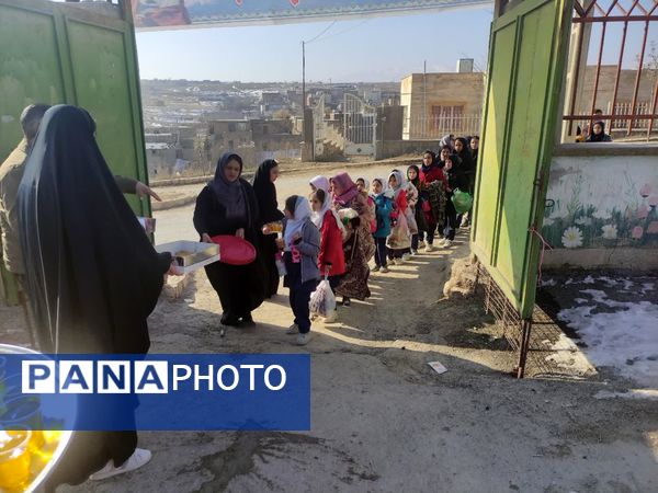 گرامیداشت دهه مبارکه فجر در روستای بیدک 