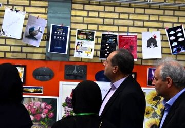 روایتی از نمایشگاه هنرستان‌های ناحیه دو تبریز