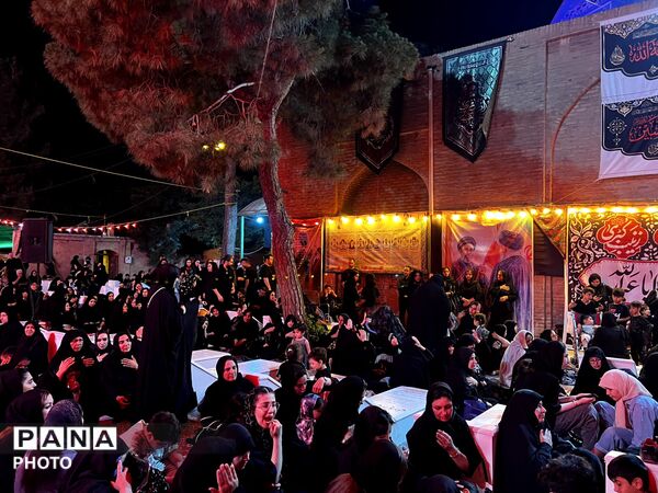 مراسم شام غریبان در ساوجبلاغ شهرک ینگی امام 