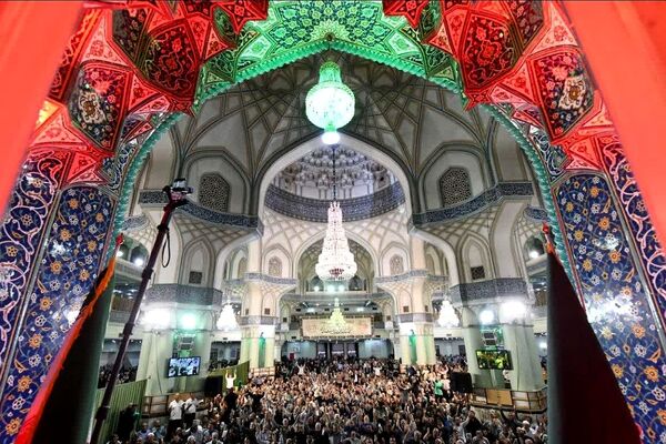 نماز عید سعید قربان در حرم حضرت عبدالعظیم حسنی (ع) شهرری