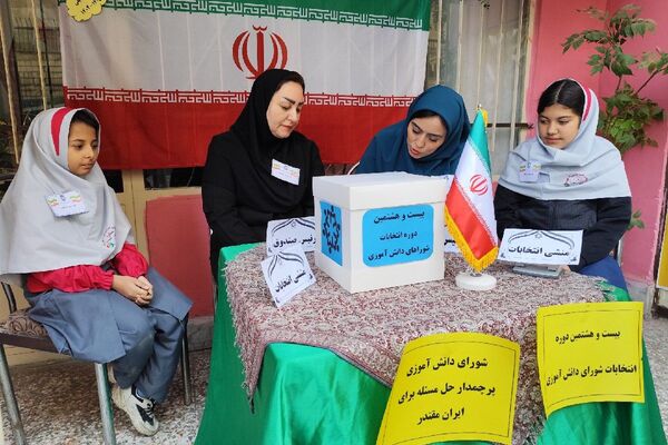 انتخابات شورای دانش‌آموزی در تمام مدارس شهرستان ملارد 