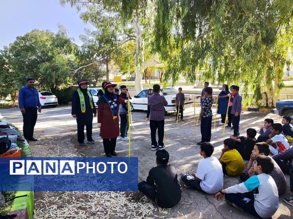 برگزاری اردوی تشکیلاتی مهارتی پیشتازان ناحیه ۳ شیراز 