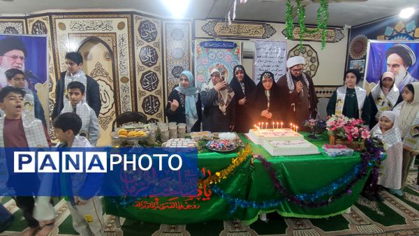 جشن نیمه شعبان در امامزاده سید حمزه قائمشهر