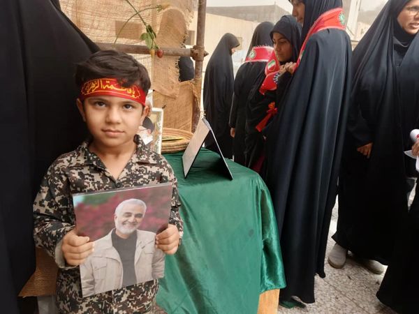 فریاد استکبار ستیزی دانش آموزان در حمایت از مظلومان