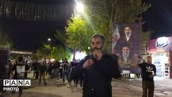 هیئت روستای رییسی  در چهل و یکمین شب از اجتماعات مردمی نیشابور