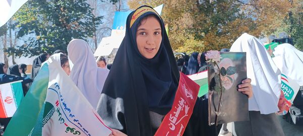 صدای وحدت دانش‌آموزان فارسان در روز ۱۳ آبان 