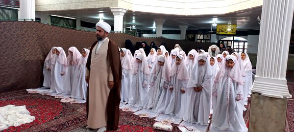 جشن تکلیف دختران در شهر قاضی