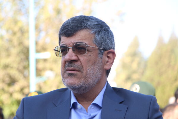 مراسم استقبال ار هفت شهید گمنام در یزد 