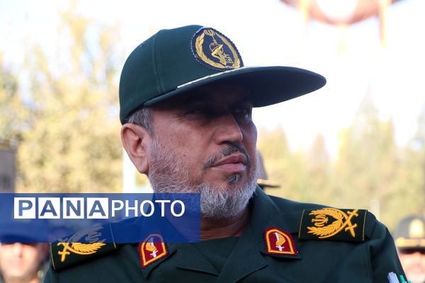 مراسم استقبال ار هفت شهید گمنام در یزد 