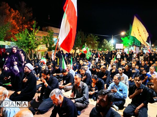 خاص ترین قاب های محرم خیابانی کاشمر