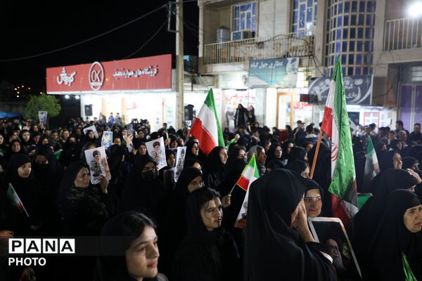  ادای احترام به ارتحال رهبر معظم انقلاب