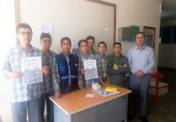 انتخابات همیار مشاور در مدرسه شاهد انقلاب آباده