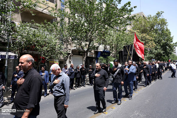 عزاداری کارکنان وزارت آموزش و پرورش همزمان با ششمین روز ماه محرم‌‌