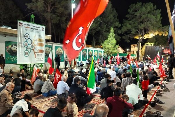 عزاداری دهه آخر ماه صفر در خیابان 