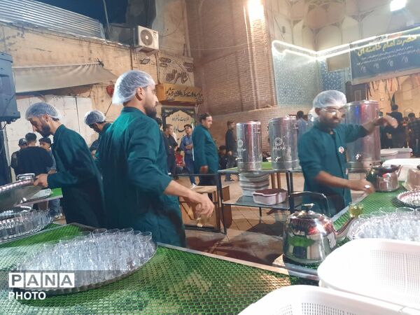 قاب پانا میزبان چایخانه فاطمه الزهرا
