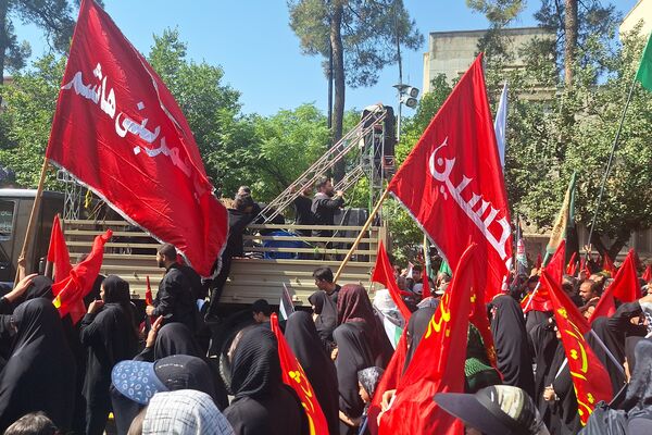 مراسم راهپیمایی جاماندگان اربعین حسینی در شیراز