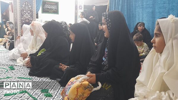  افطاری روزه اولی های دبستان نیایش در مسجد قائم‌المهدی جاهدشهر