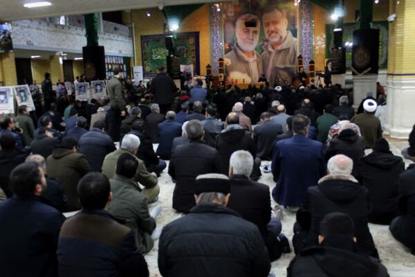 مراسم اولین سالگرد شهادت مدافع حرم سرتیپ شهید سیدرضی موسوی در زنجان