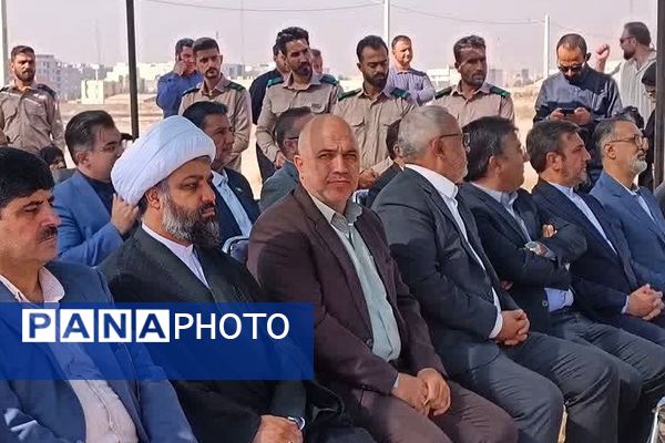 آیین خشت گذاری سه مدرسه ۱۵ کلاسه در کهریزک