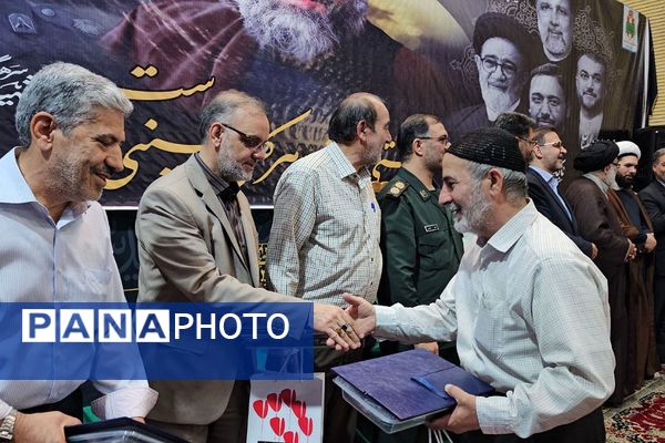 مراسم سالروز شهادت شهید بهشتی و ۷۲ یار انقلاب و چهلمین روز از شهادت رییس‌جمهور و شهدای خدمت در ورامین