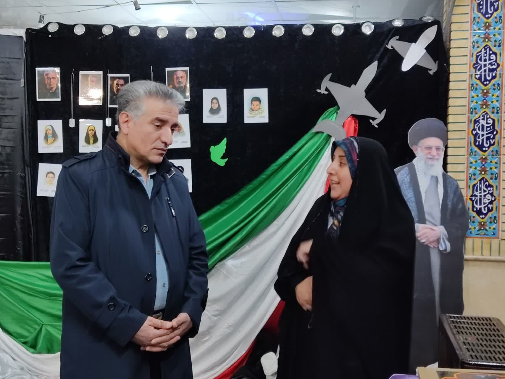 اعتکاف دانش‌آموزی در ناحیه دو شیراز  