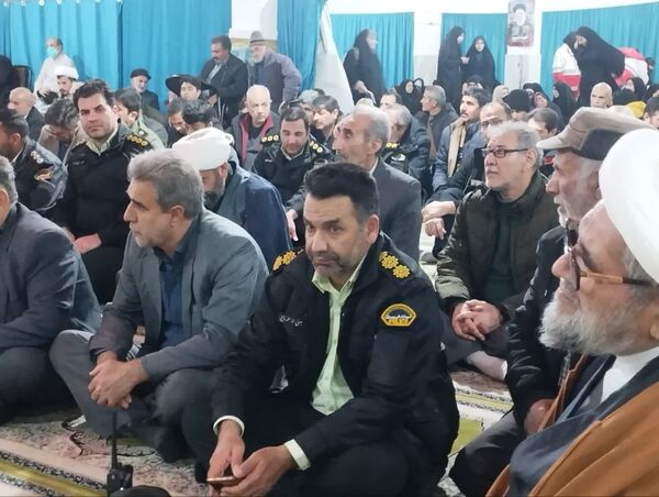 مراسم گرامیداشت شهادت سید حسن نصرالله در مسجد جامع آشخانه 
