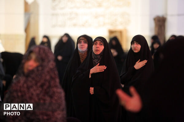 مراسم سالروز شهادت امام جواد(ع) در حرم بانوی کرامت