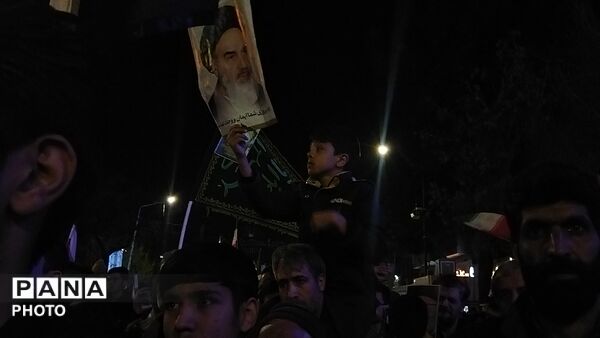 شهید هوا و فضا مهمان اجتماع مردم نیشابور شد 