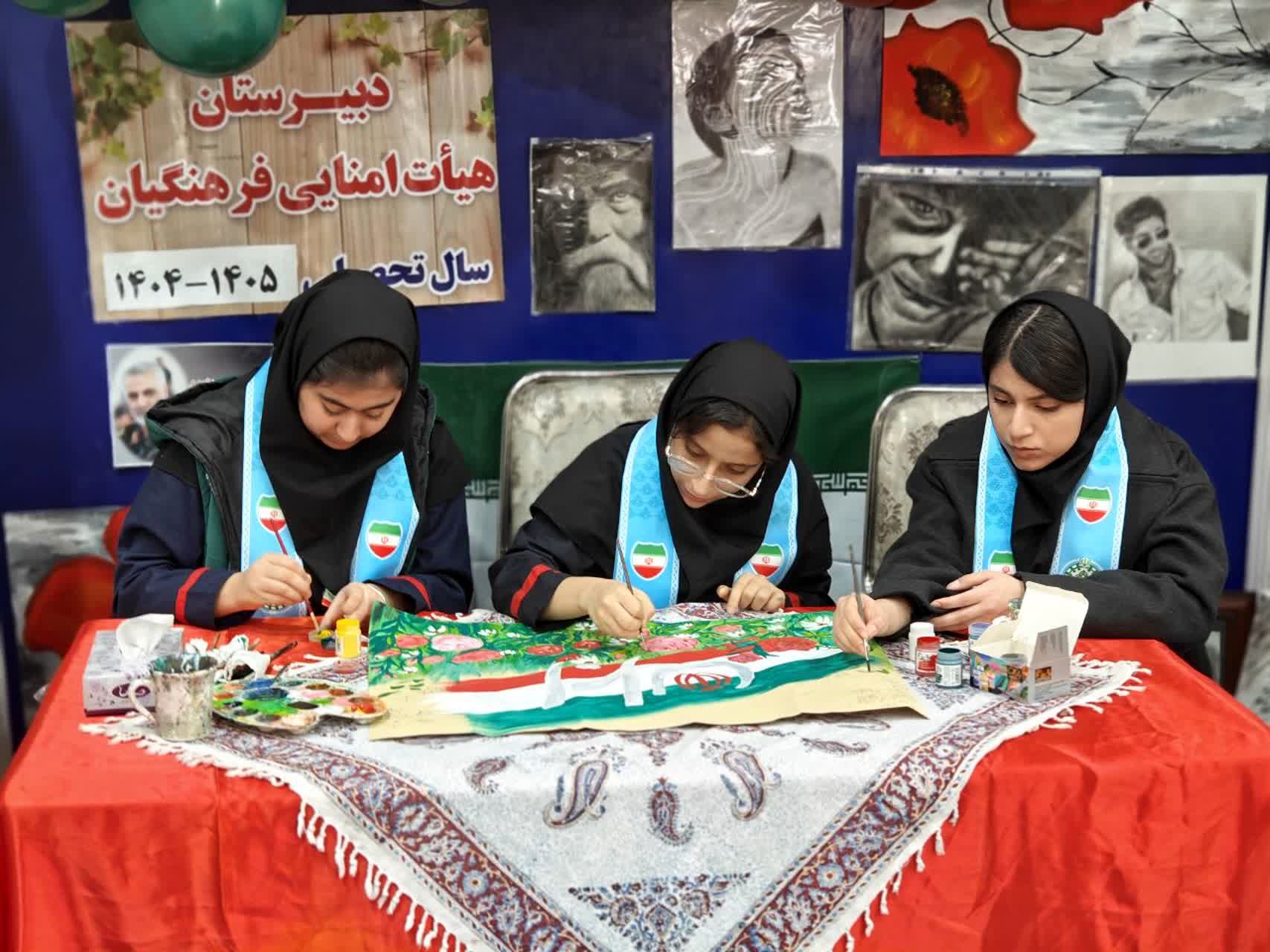 زنگ انقلاب همزمان در مدارس کرمانشاه نواخته شد