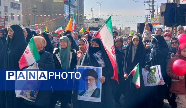 حضور پرشور و باشکوه مردم محمدشهر در راهپیمایی ۲۲بهمن