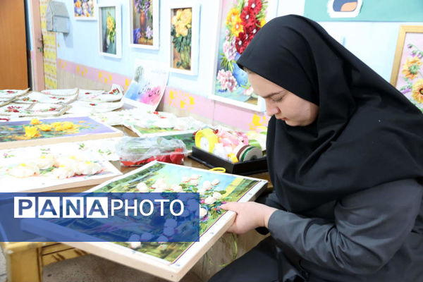 برپایی نمایشگاه زنده مشاغل و افتتاح اتاق نمایش در اسلامشهر