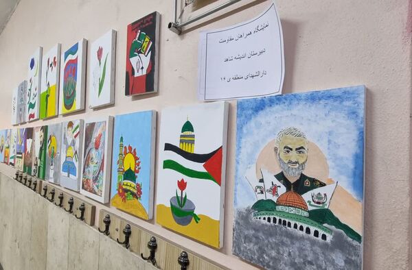 افتتاحیه نمایشگاه فرهنگی هنری هفته ماها