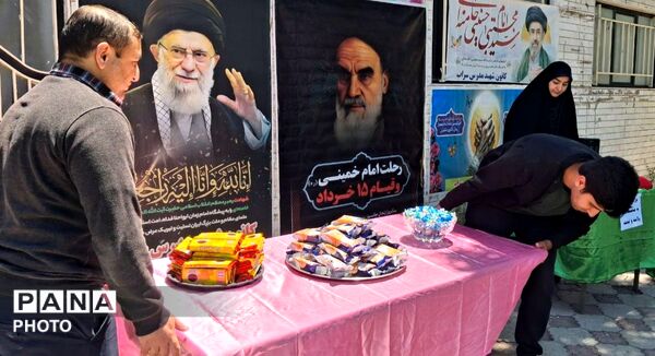 برپایی موکب غدیر کانون دانش‌آموزی شهید مدرس شهرستان سراب 