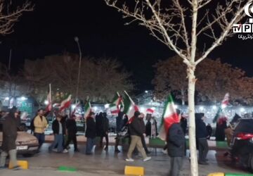 همبستگی مردم ایران در برابر تجاوز دشمن 