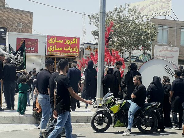 جلوه‌ای از روز عاشورا در بجنورد