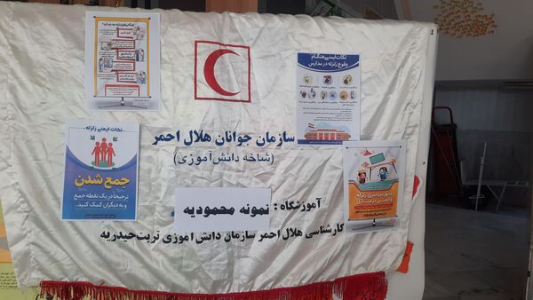 آمادگی در برابر بحران؛ مانور زلزله در دبیرستان نمونه محمودیه