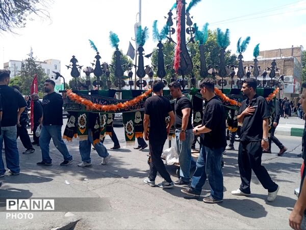 آیین سوگواری تاسوعای حسینی در نظرآباد
